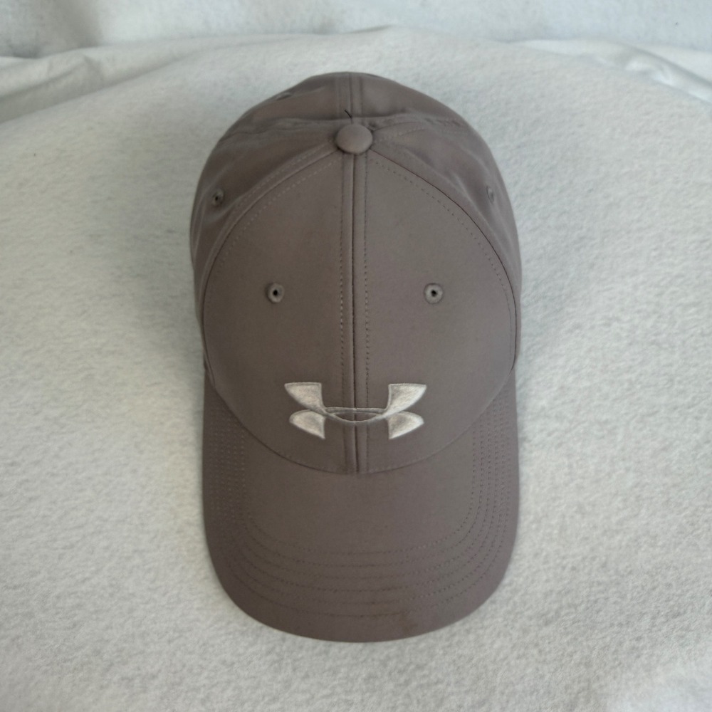 Under Armour Golf Cap Gray UA Performance Baseball Hat OSFM Mens - Picture 3 of 10